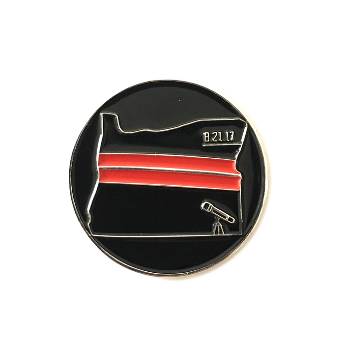 Oregon Total Eclipse 2017 - Enamel Pin