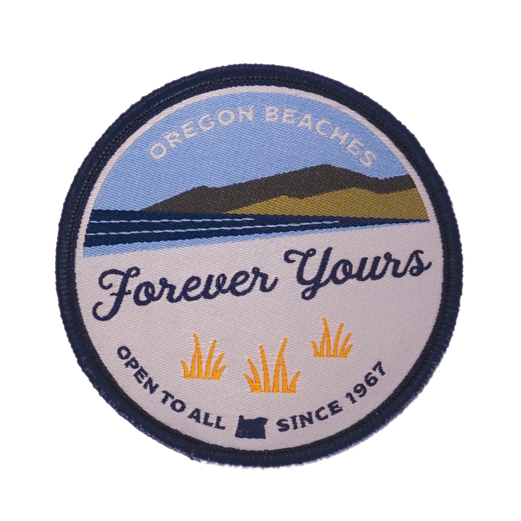 "Forever Yours" Oregon Beach Bill 50th Anniversary Patch