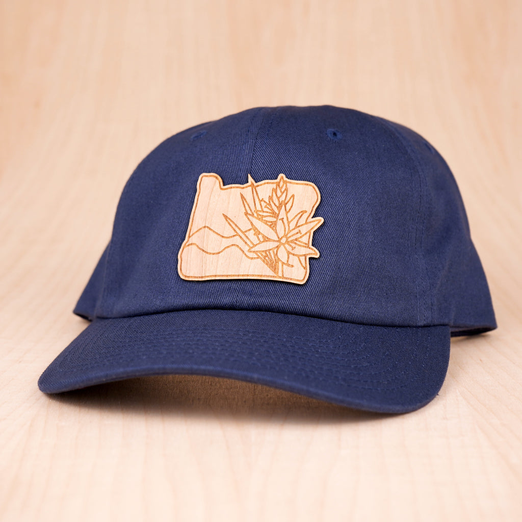 Camas Lily Wood Patch - Dad Hat