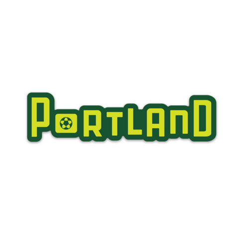 Portland Skyline "Timbers" Weatherproof Vinyl Sticker