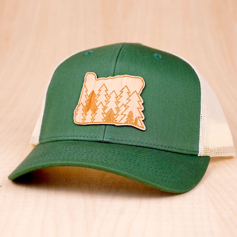 Evergreens Wood Patch - Trucker Hat