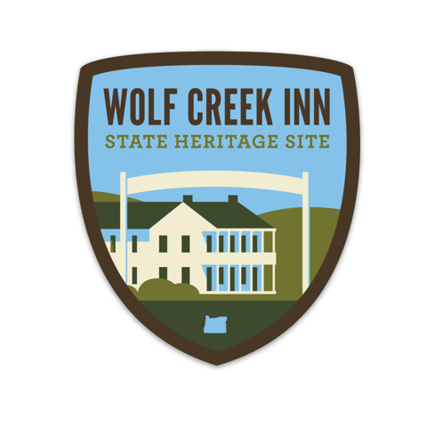 Wolf Creek Inn State Heritage Site Sticker