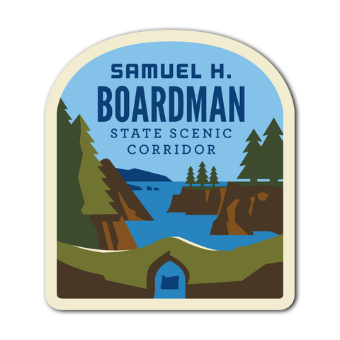 Samuel H. Boardman State Scenic Cooridor Sticker