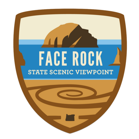 Face Rock State Scenic Viewpoint Sticker