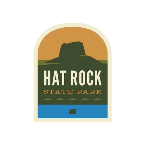 Hat Rock State Park Sticker