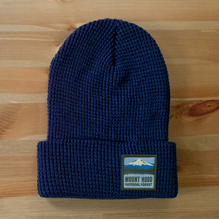 Mount Hood National Forest - Waffle Beanie