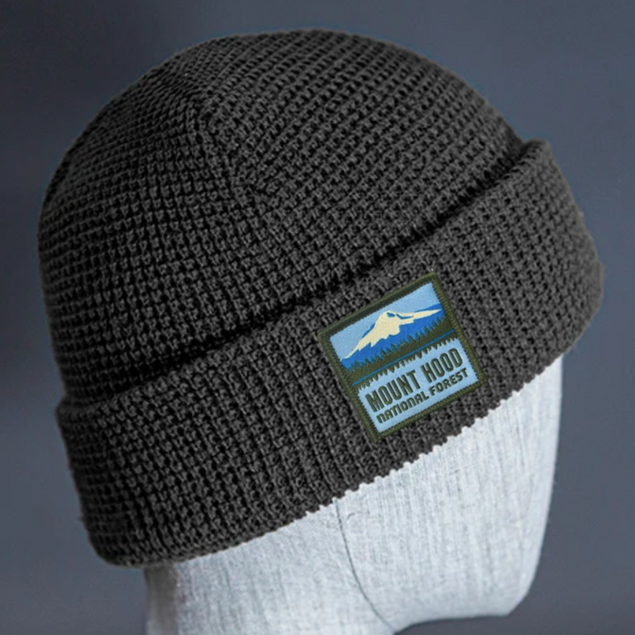 Mount Hood National Forest - Waffle Beanie