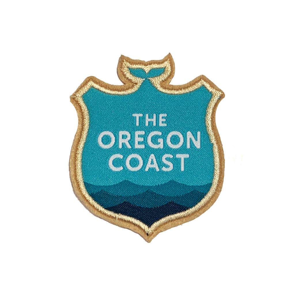 The Oregon Coast, Official Logo Iron-on Patch