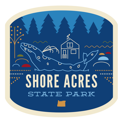 Shore Acres Holiday 3" Sticker