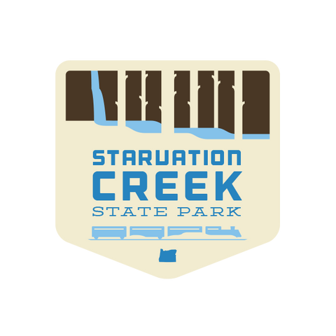 Starvation Creek State Park Sticker