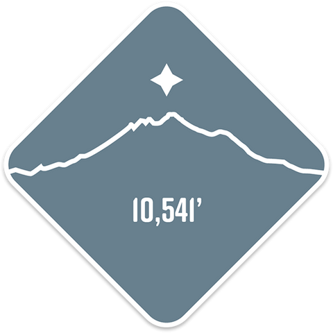 Glacier Peak - Cascade Range Summit Series Weatherproof Sticker