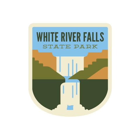 White River Falls State Park Sticker